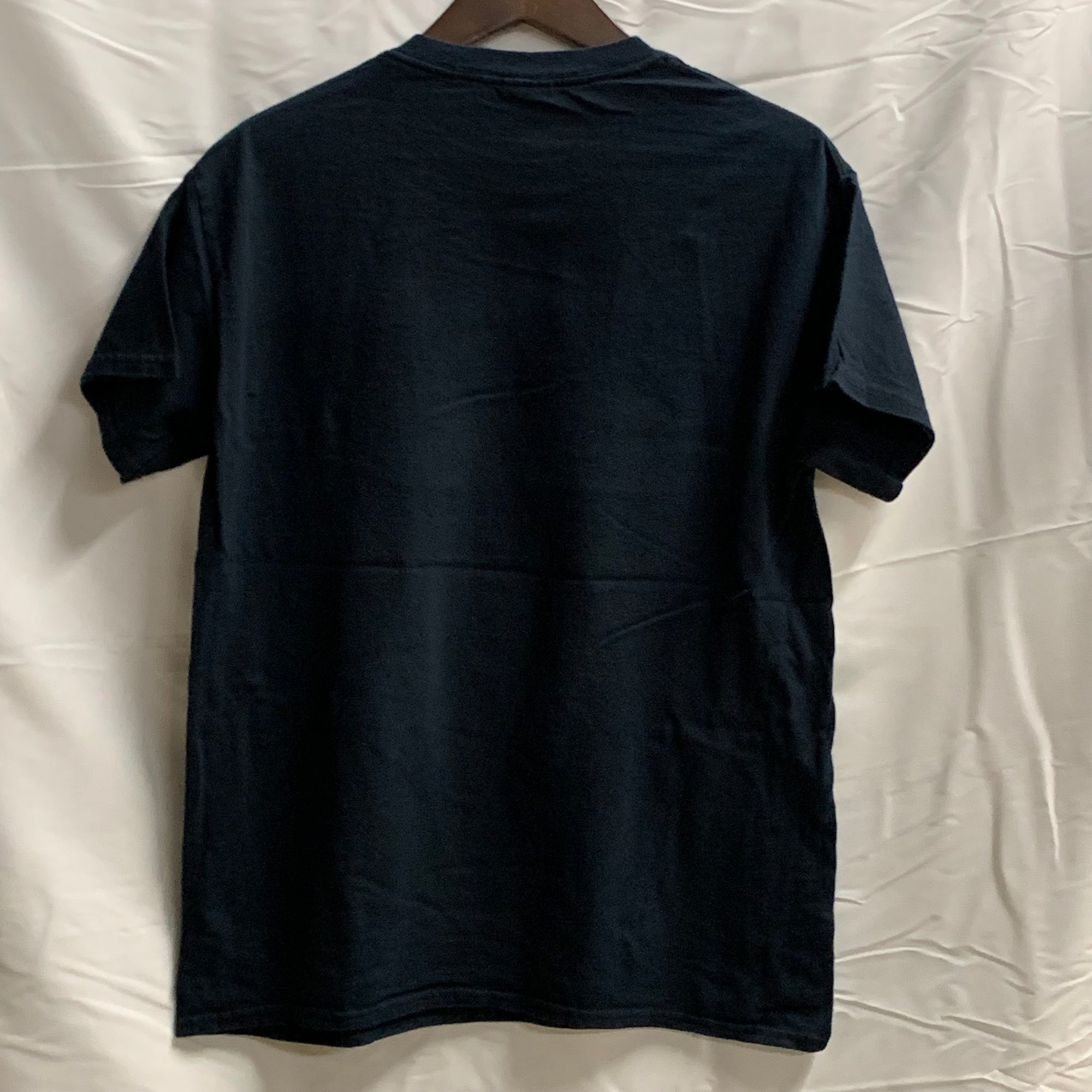 【中古】【古着】GILDAN プリント Tシャツ ブラック Mサイズ
