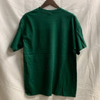 【中古】【古着】Hanes プリント Tシャツ グリーン Lサイズ