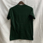 【中古】【古着】プリント Tシャツ モスグリーン