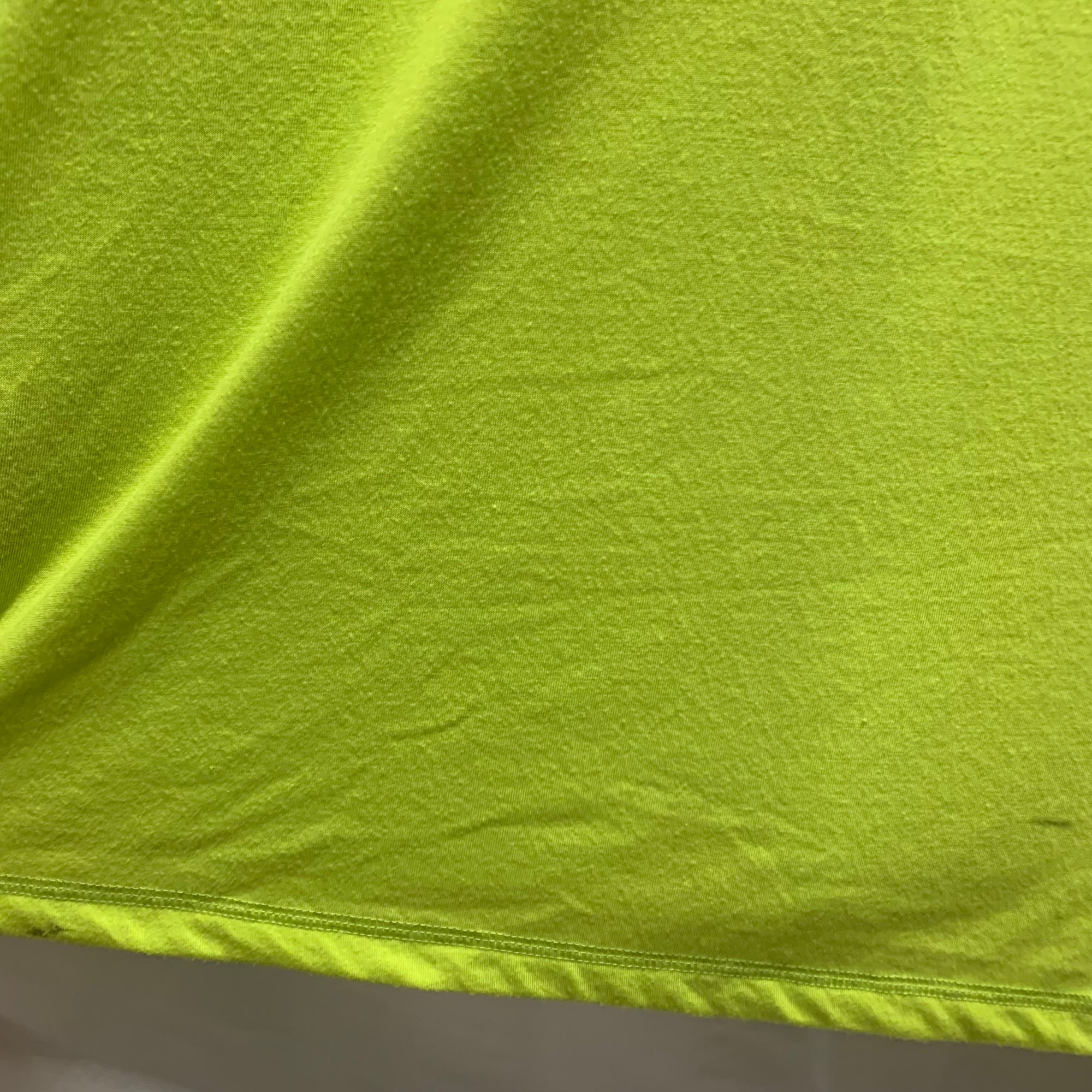 【中古】【古着】Carhartt ワンポイント L/S カットソー ライトグリーン 4XLサイズ