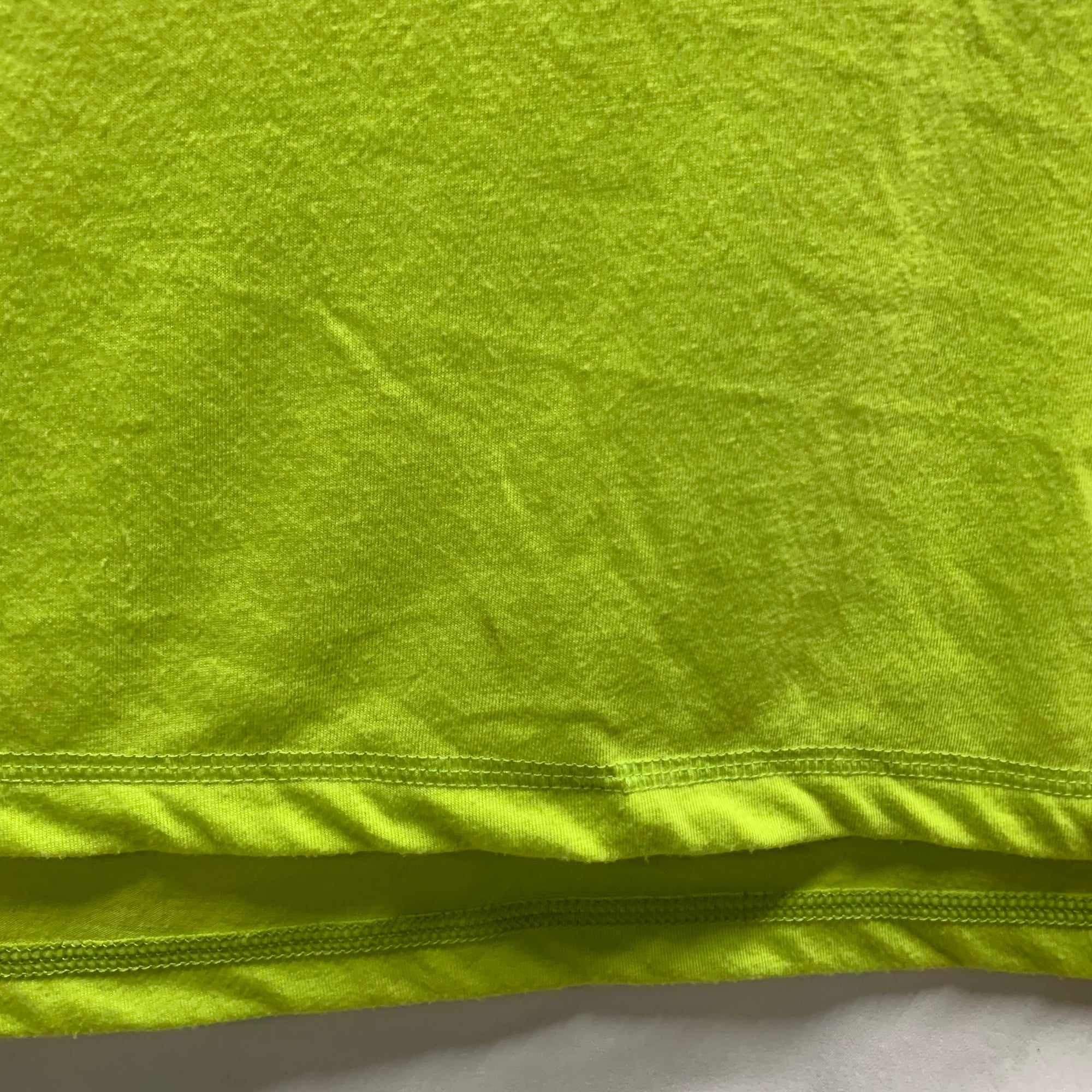 【中古】【古着】Carhartt ワンポイント L/S カットソー ライトグリーン 4XLサイズ