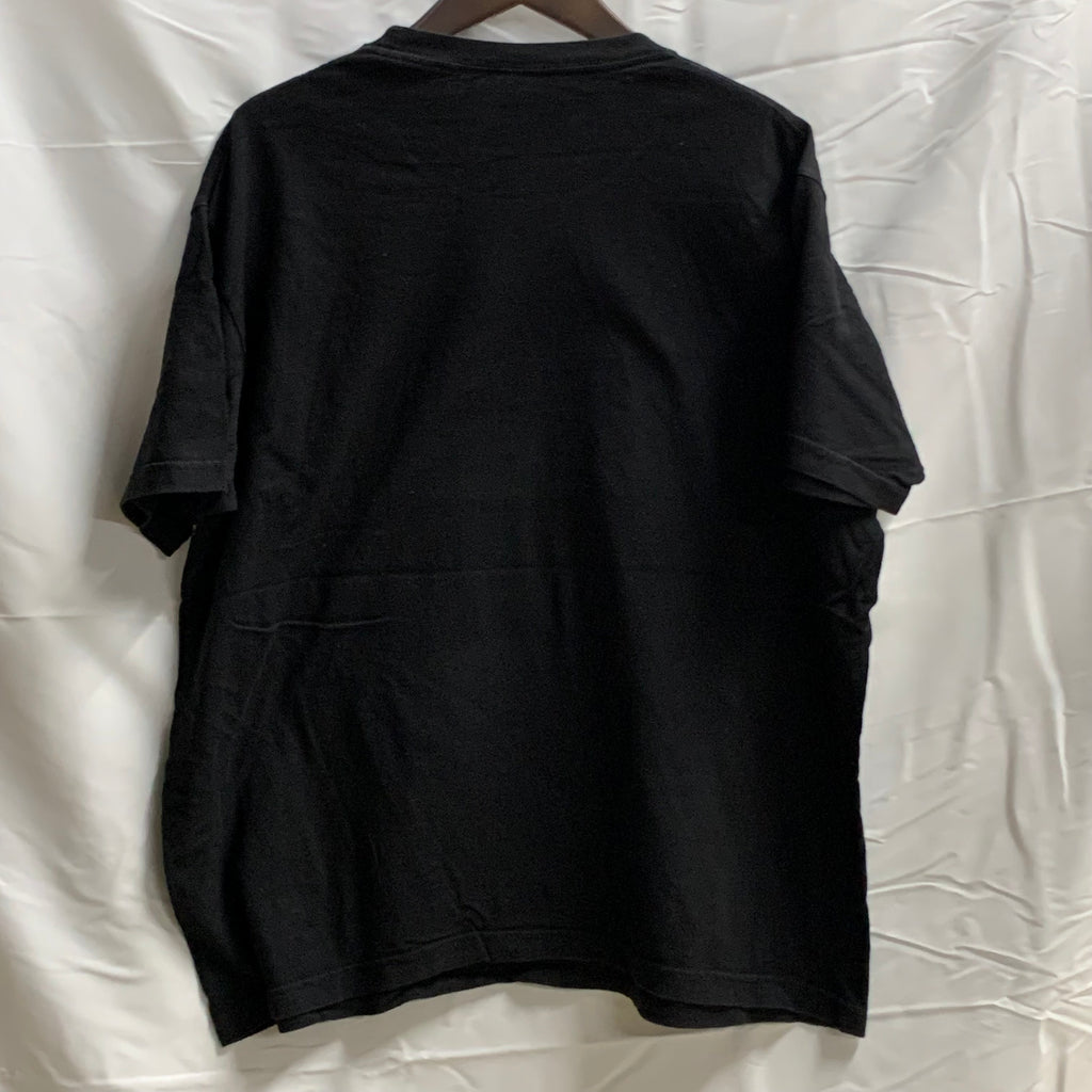 【中古】【古着】プリント Tシャツ ブラック XLサイズ