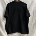 【中古】【古着】プリント Tシャツ ブラック XLサイズ