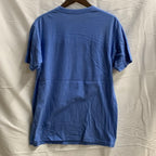 【中古】【古着】Ripple Junction プリント Tシャツ ブルー Mサイズ