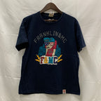 【中古】【古着】FRANKLIN MARSHALL プリント Tシャツ インディゴ