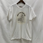 【中古】【古着】GILDAN プリント Tシャツ ホワイト Lサイズ