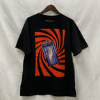 【中古】【古着】プリント Tシャツ ブラック