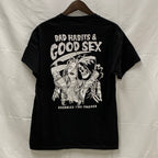 【中古】【古着】Assholes Live Forever プリント Tシャツ ブラック Mサイズ