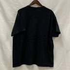 【中古】【古着】GILDAN 前面プリント Tシャツ ブラック XLサイズ