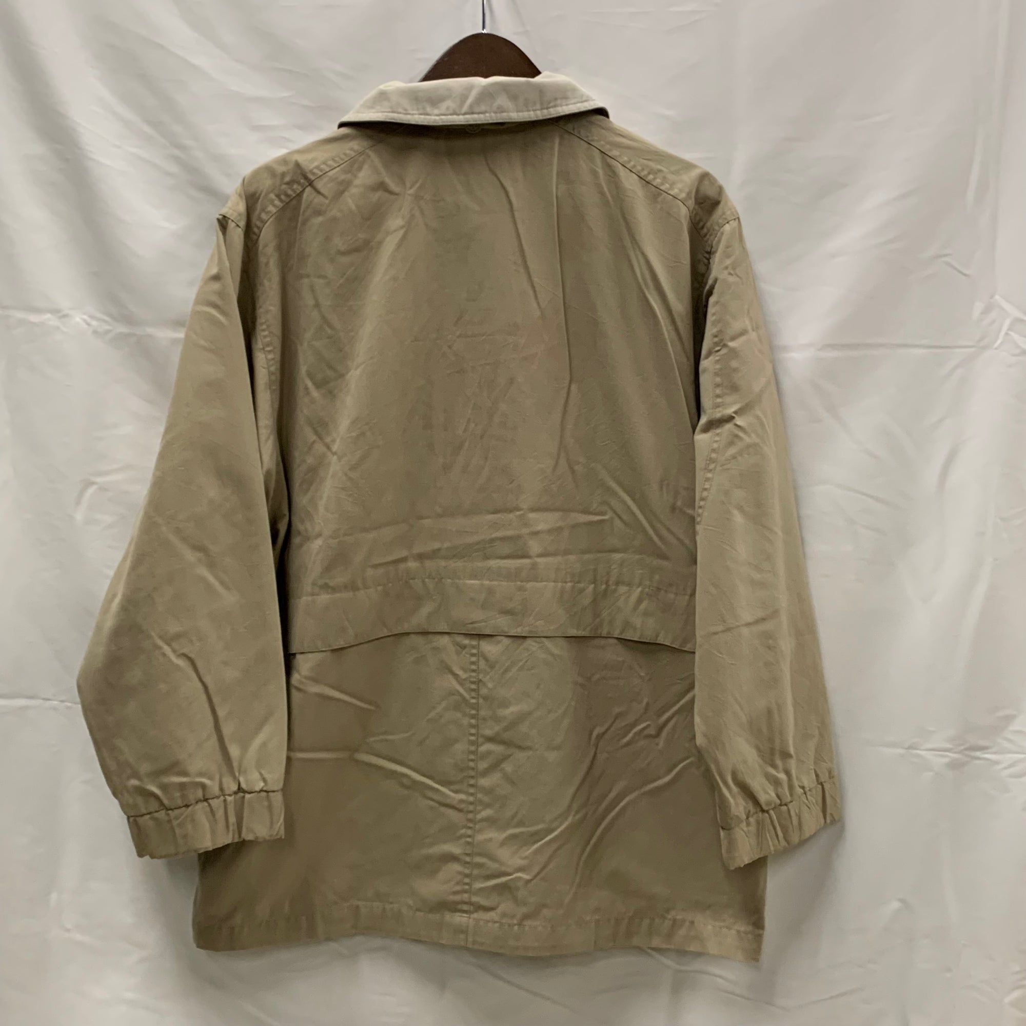 【中古】【古着】London Fog  ライトジャケット ベージュ Sサイズ