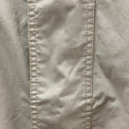 【中古】【古着】London Fog 無地 ライトジャケット アイボリー XLサイズ