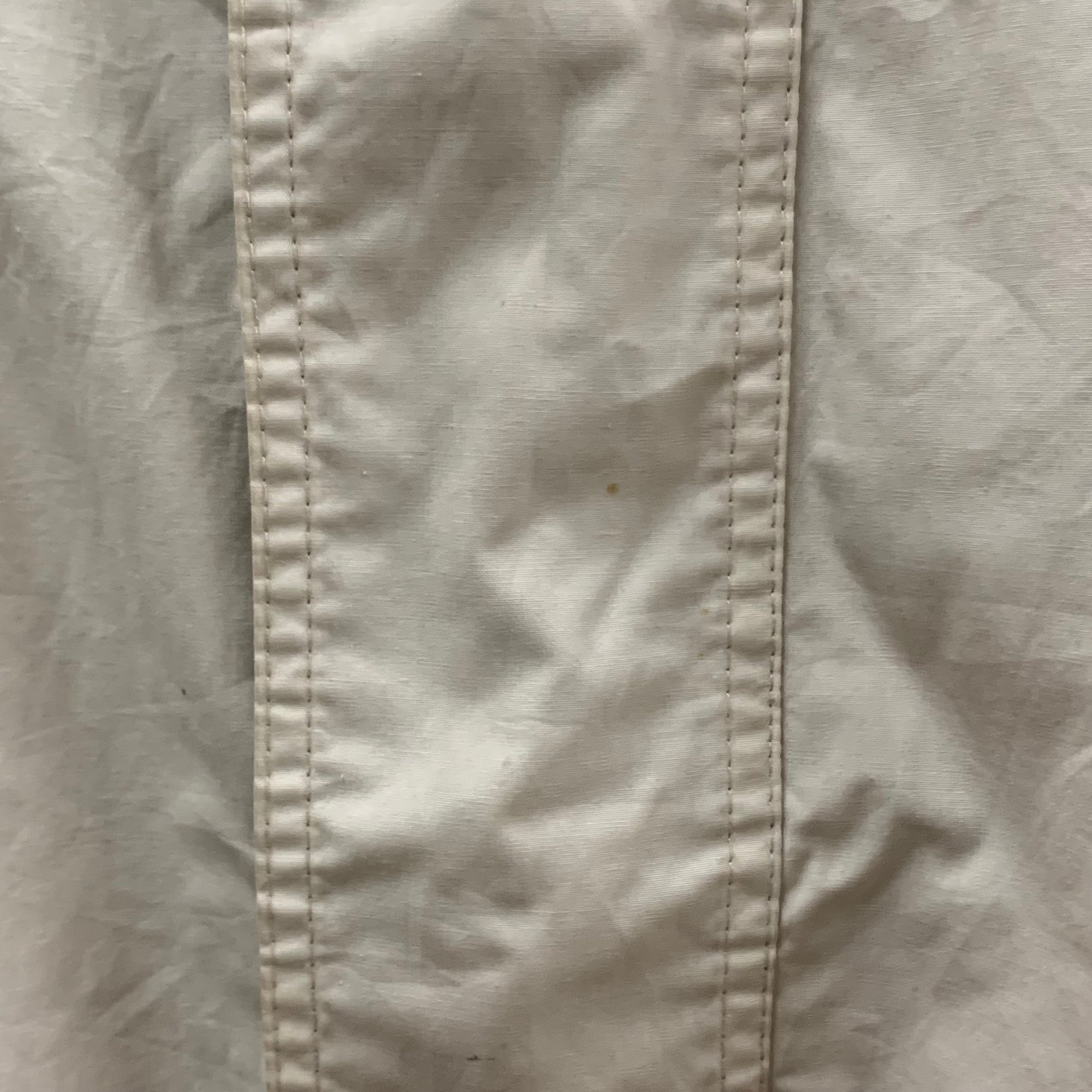 【中古】【古着】London Fog 無地 ライトジャケット アイボリー XLサイズ