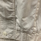 【中古】【古着】London Fog 無地 ライトジャケット アイボリー XLサイズ