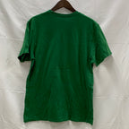 【中古】【古着】47(フォーティーセブン) 前面プリント Tシャツ グリーン Lサイズ