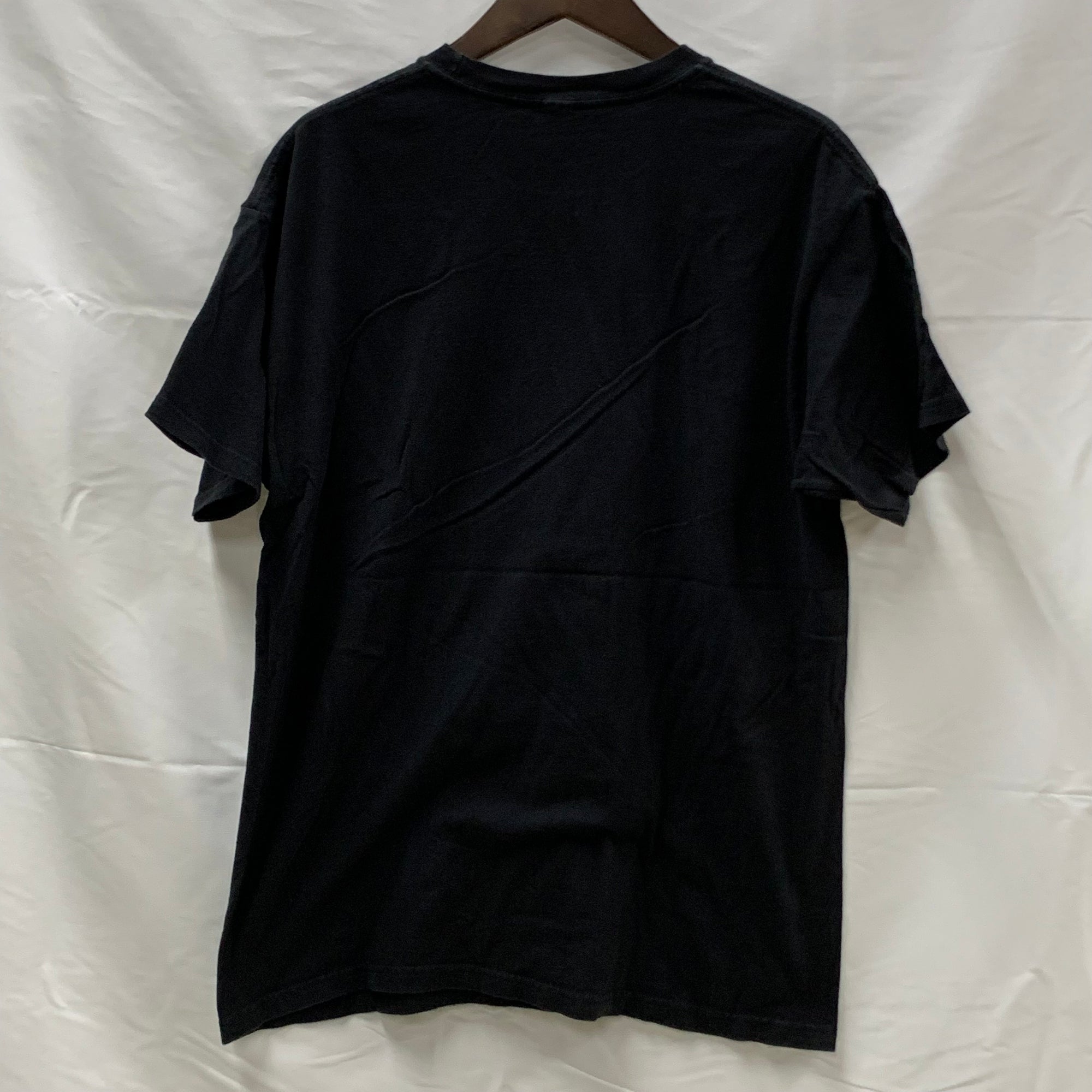 【中古】【古着】プリント Tシャツ ブラック