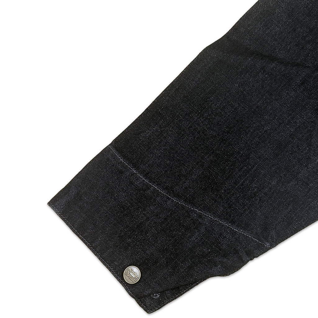 カバーオール ブラックデニム / Black Denim Coverall Jacket