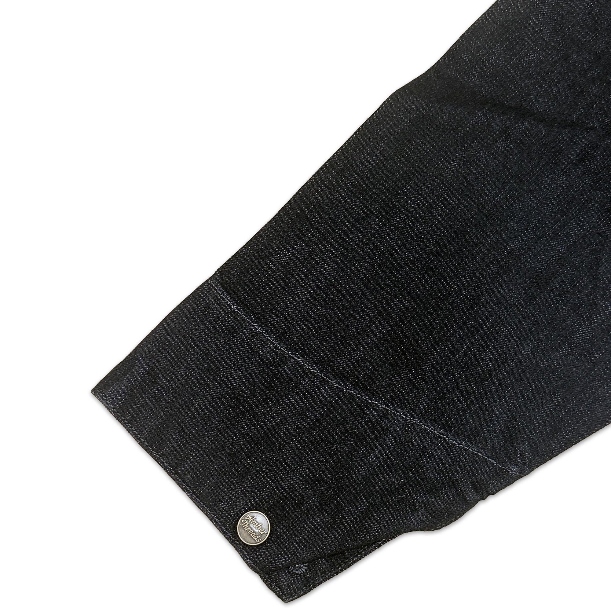 カバーオール ブラックデニム / Black Denim Coverall Jacket