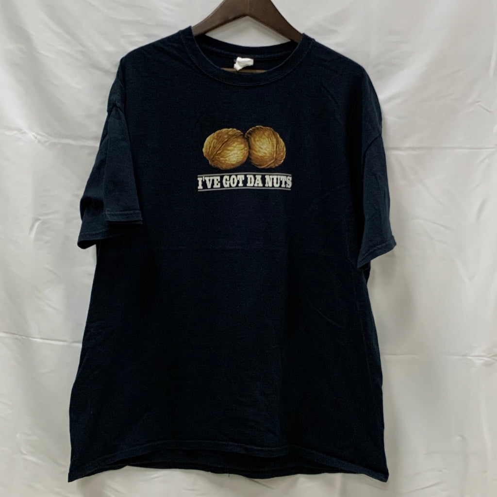 【中古】【古着】プリント Tシャツ ブラック