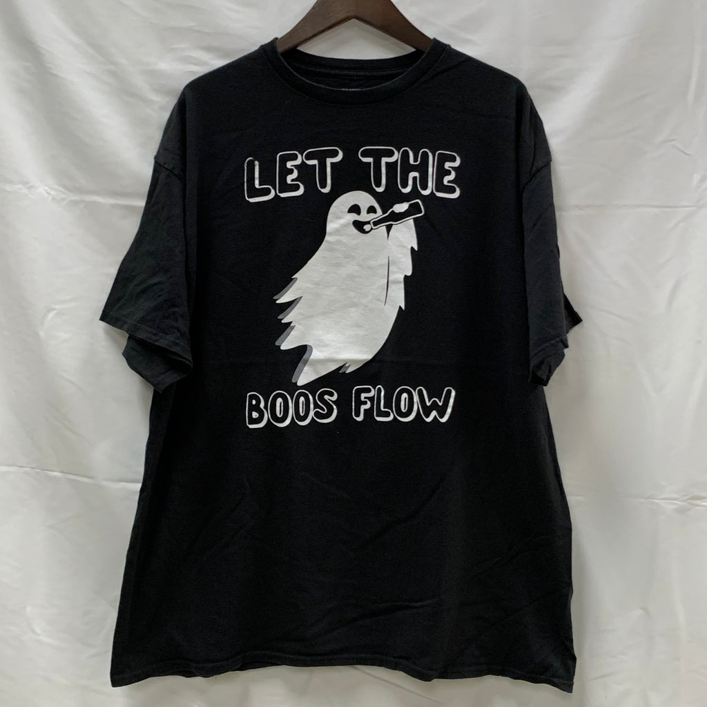 【中古】【古着】Fifth Sun プリント Tシャツ ブラック×ホワイト 2XLサイズ