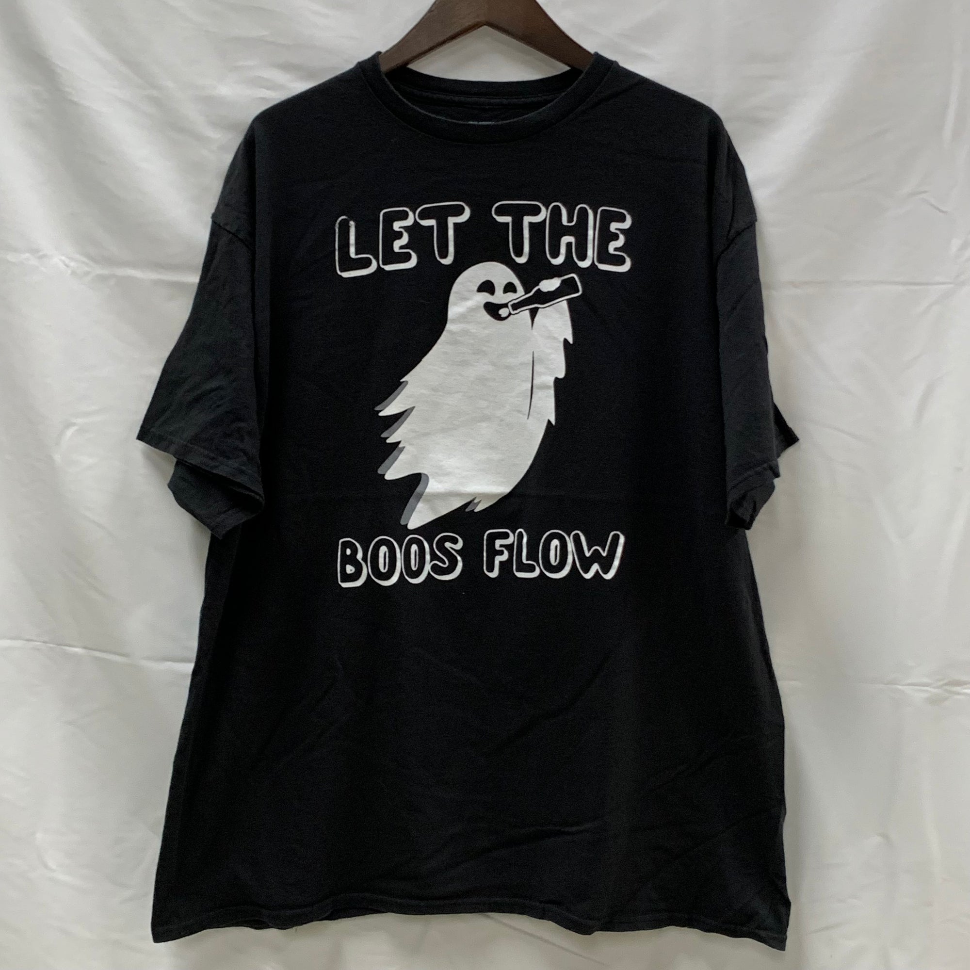 【中古】【古着】Fifth Sun プリント Tシャツ ブラック×ホワイト 2XLサイズ