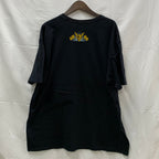 【中古】【古着】Stone Brewing Co プリント Tシャツ ブラック×イエロー 3XLサイズ