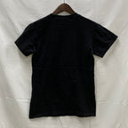 【中古】【古着】ALSTYLE プリント Tシャツ ブラック×イエロー×オレンジ Sサイズ