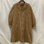 【中古】【古着】 無地 ライトコート ベージュ