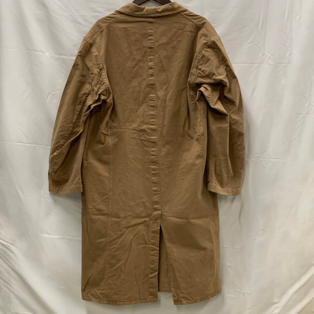 【中古】【古着】 無地 ライトコート ベージュ