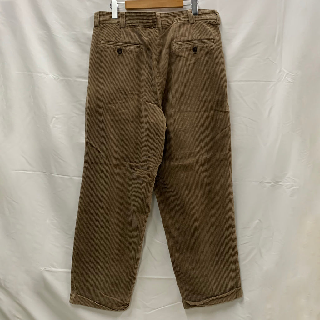 【中古】【古着】J.Riggings Sportswear 無地 コーデュロイパンツ ベージュ