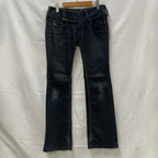 【中古】【古着】DIESEL 無地 デニムパンツ インディゴ 28サイズ