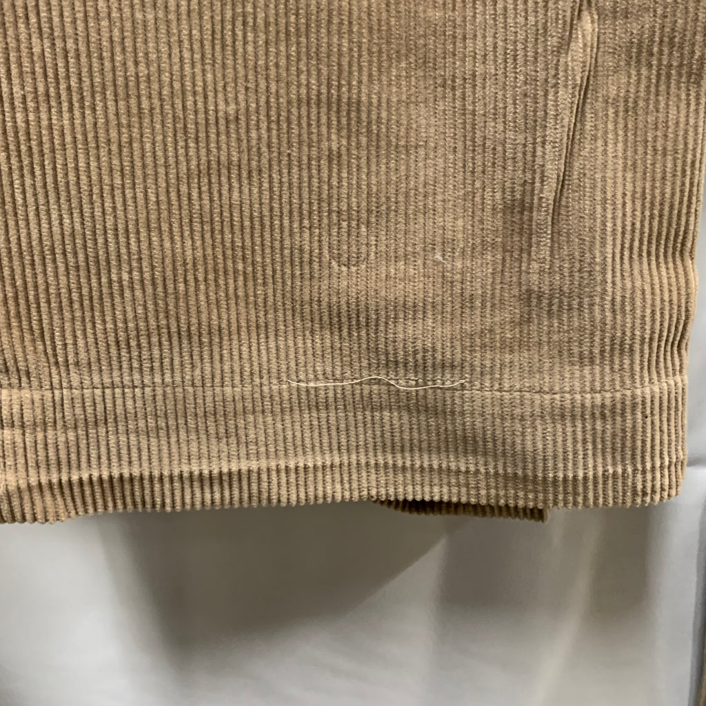 【中古】【古着】Tissaia 無地 コーデュロイパンツ ベージュ 44サイズ