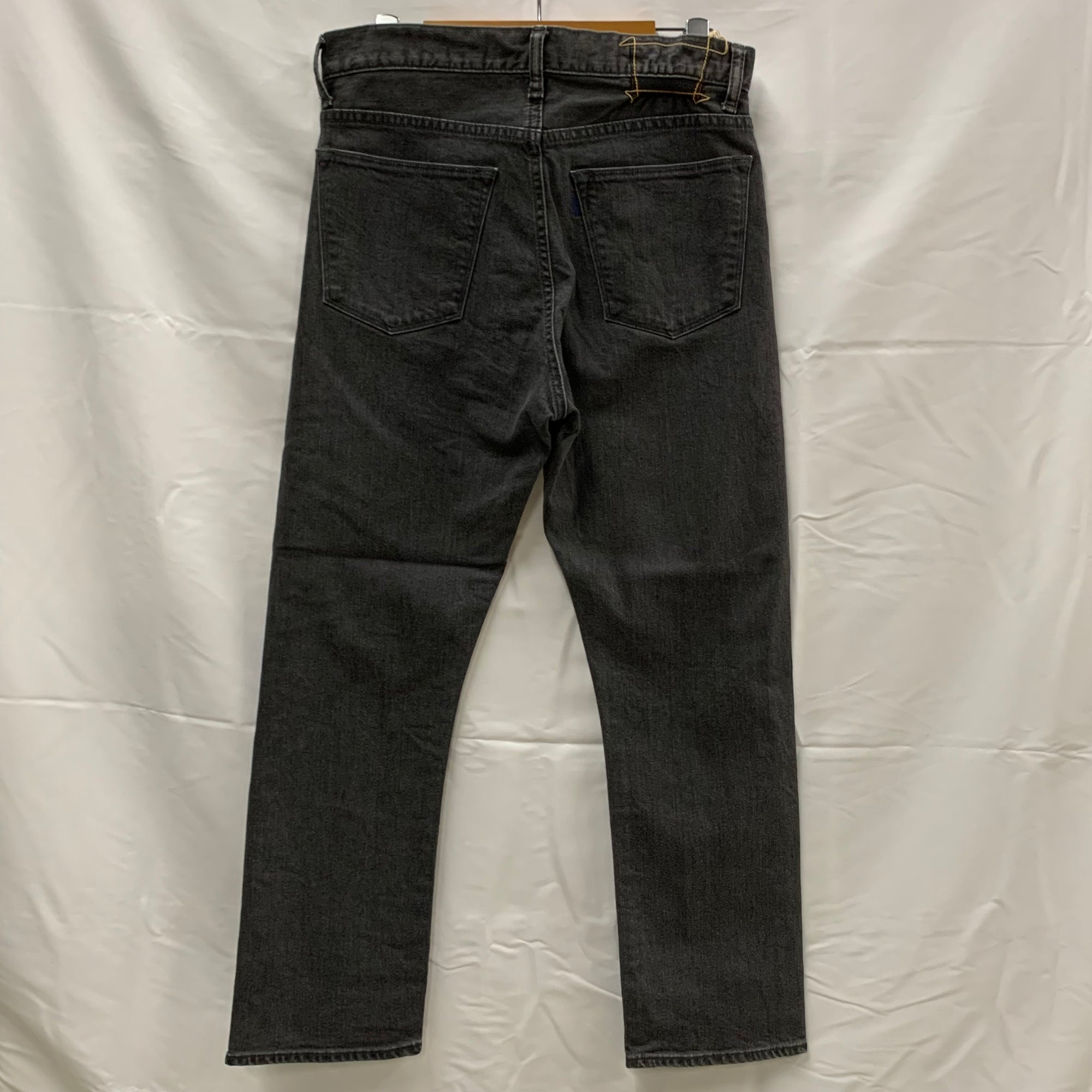 【中古】【古着】Kuro 無地 デニムパンツ グレー 29サイズ
