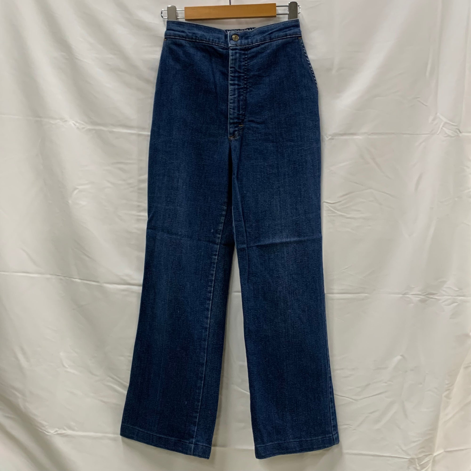 【中古】【古着】Lee 無地 デニムパンツ インディゴ