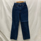 【中古】【古着】L.L.Bean 無地 デニムパンツ インディゴ 8サイズ