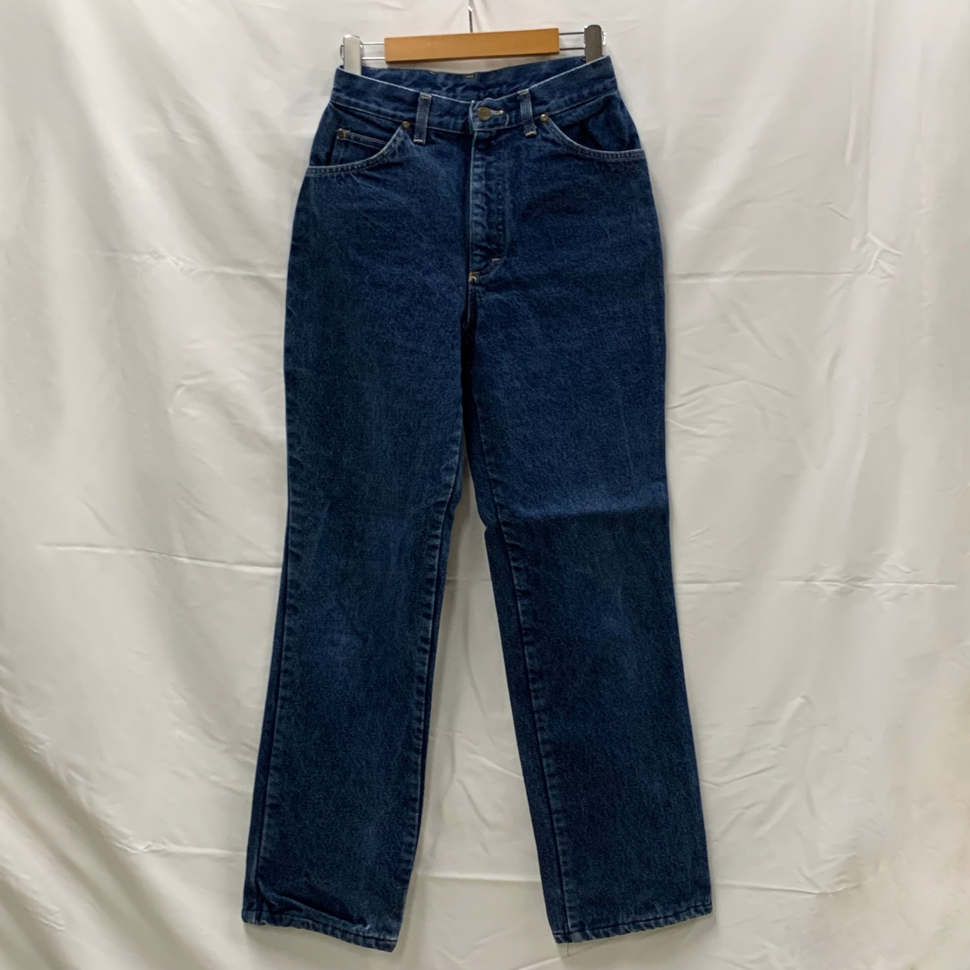 【中古】【古着】L.L.Bean 無地 デニムパンツ インディゴ 8サイズ