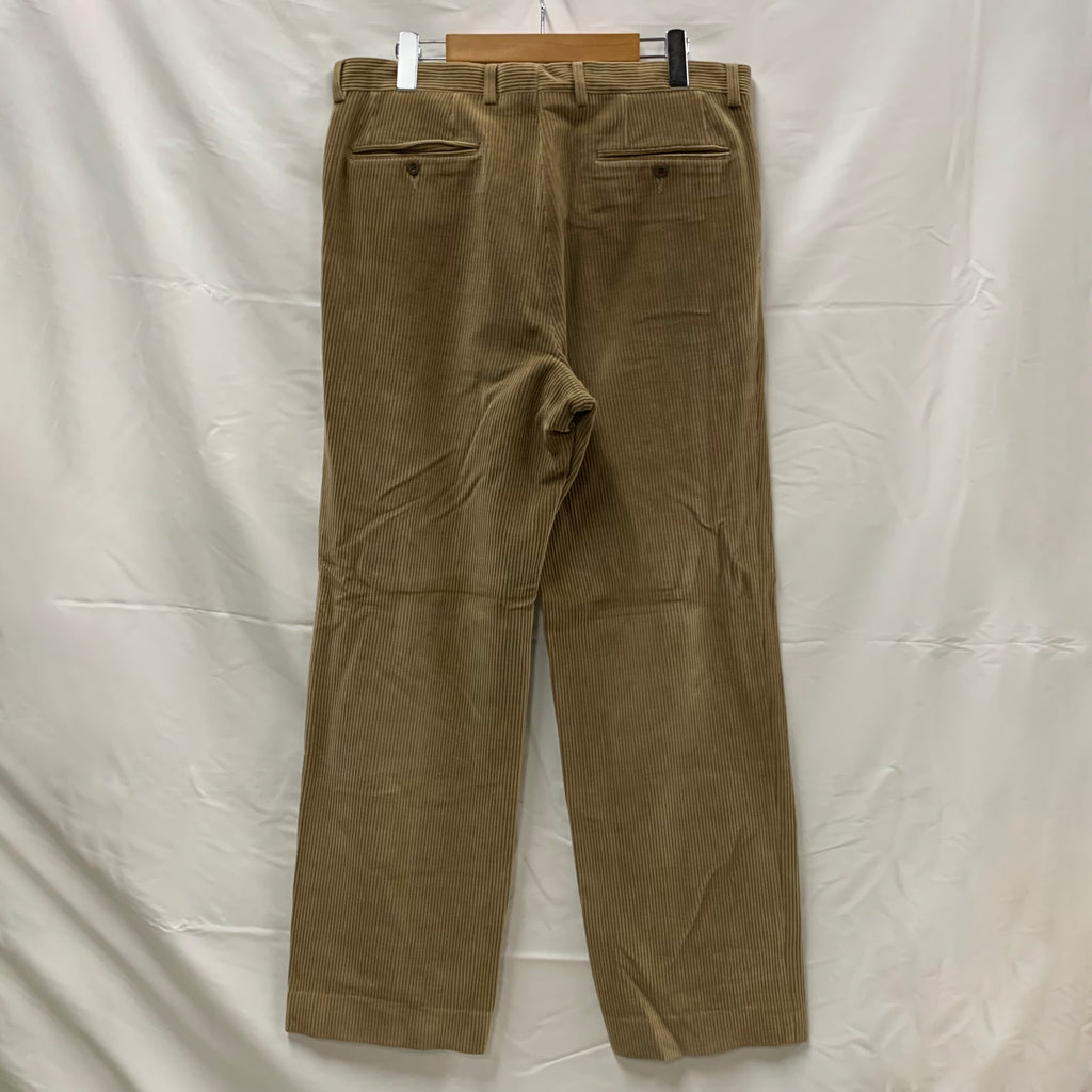 【中古】【古着】Bragard 無地 コーデュロイパンツ ベージュ
