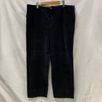 【中古】【古着】Duca Visconti di Modrone 無地 コーデュロイパンツ ブラック 54サイズ