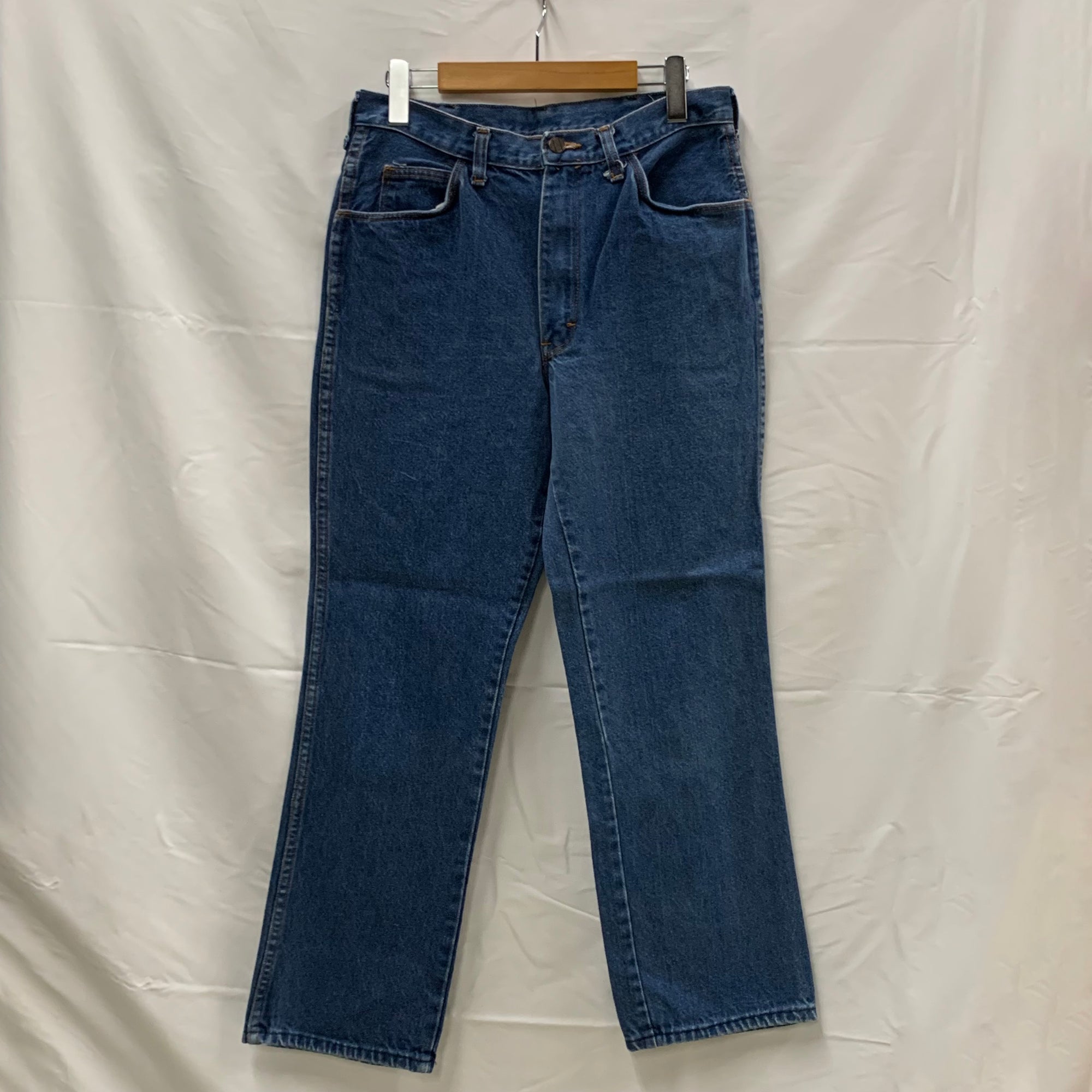 【中古】【古着】BRANDERS 無地 デニムパンツ インディゴ