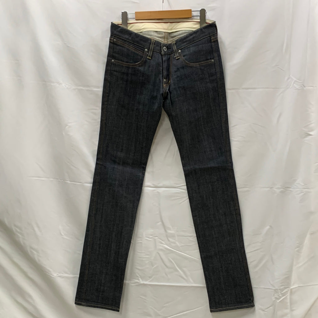 【中古】【古着】FACTOTUM 無地 デニムパンツ グレー 29サイズ