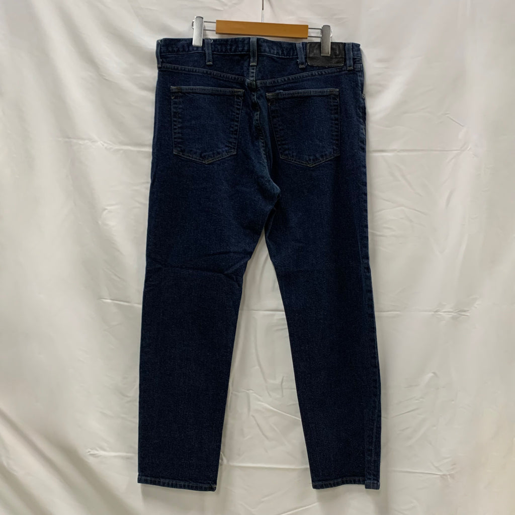 【中古】【古着】Eddie Bauer 無地 デニムパンツ インディゴ