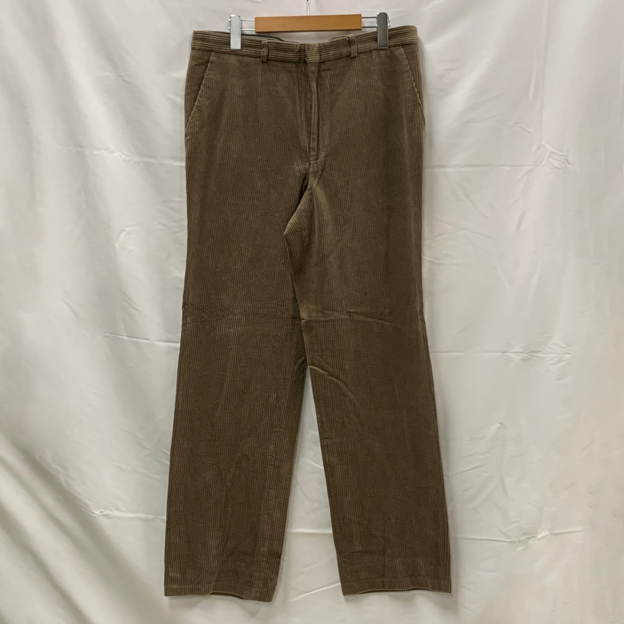 【中古】【古着】SWEN 無地 コーデュロイパンツ ブラウン 52サイズ