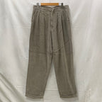 【中古】【古着】BERT PULITZER 無地 コーデュロイパンツ アイボリー 34サイズ