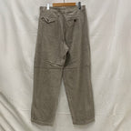 【中古】【古着】BERT PULITZER 無地 コーデュロイパンツ アイボリー 34サイズ