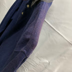 【中古】【古着】TOMMY HILFIGER ストライプ L/S ラガーシャツ ネイビー Mサイズ