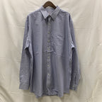【中古】【古着】Brooks Brothers チェック シャツ ブルー