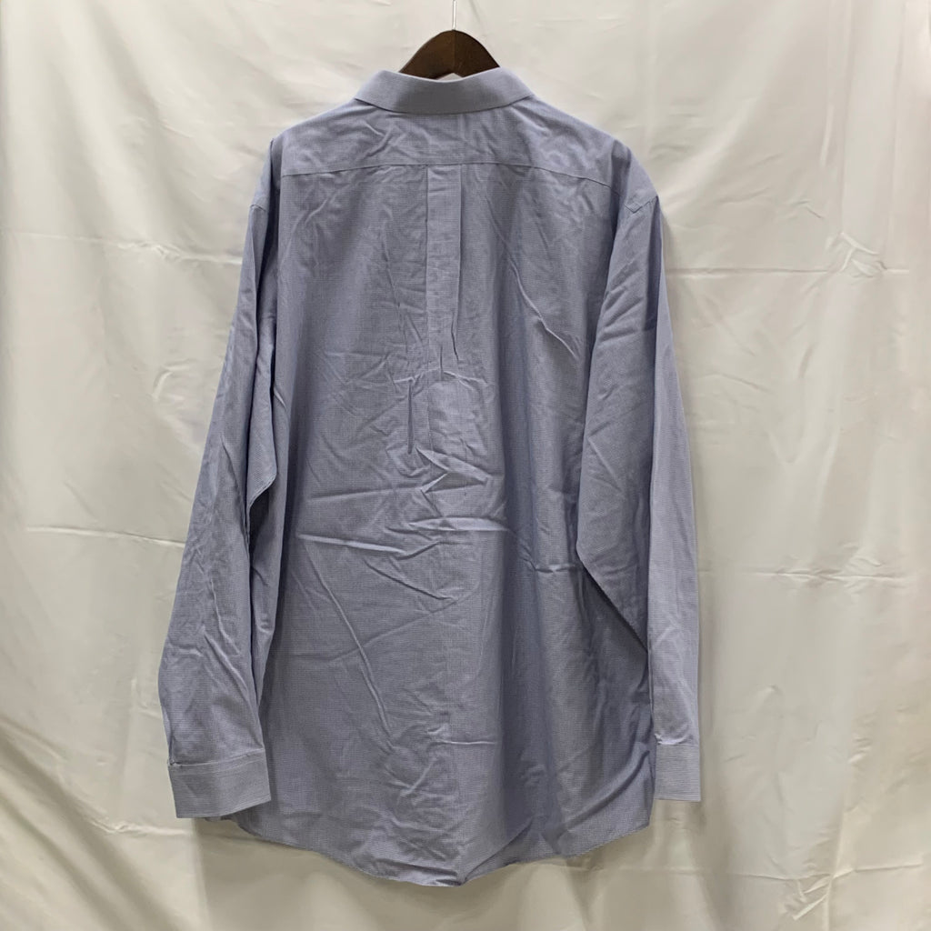 【中古】【古着】Brooks Brothers チェック シャツ ブルー