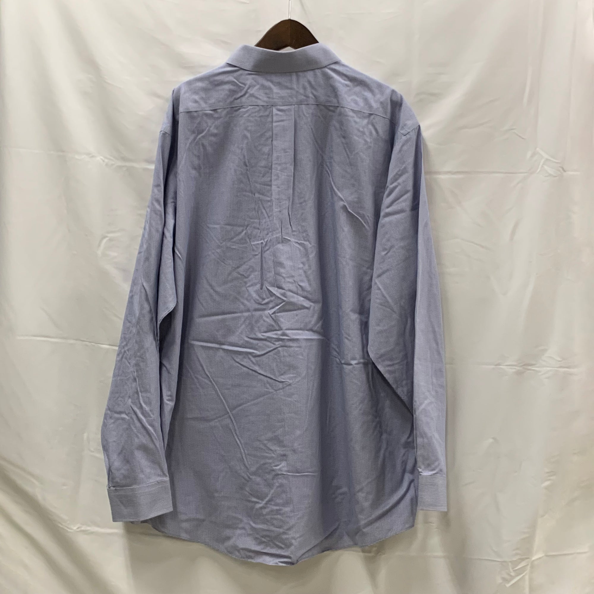 【中古】【古着】Brooks Brothers チェック シャツ ブルー