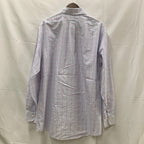 【中古】【古着】Brooks Brothers チェック シャツ ライトブルー×ピンク
