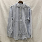 【中古】【古着】Brooks Brothers チェック シャツ ライトブルー