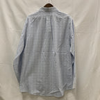 【中古】【古着】Brooks Brothers チェック シャツ ライトブルー